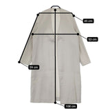 iCB ライトリバー ロングコート 定価49940円 CMCYSS0203 ベルト付き コート 23SS グレー レディース アイシービー【中古】5-0616M∞