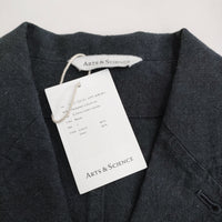 ARTS&SCIENCE Perfumer’s short jacket 0221-U2121-1057 サイズ1 ジャケット 22SS ネイビー レディース アーツ&サイエンス【中古】5-0415M♪