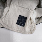 mina perhonen always dn4364B ロールアップデニム ジーンズ コットンリネン デニムパンツ ネイビー レディース ミナペルホネン【中古】5-0921G∞