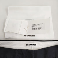 JIL SANDER W TROUSER J04KA0003 サイズ34 ジルサンダージャパン トラウザー パンツ 24SS ブラック レディース ジルサンダー【中古】5-0415M♪