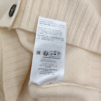 JIL SANDER J02GP0055 HARMONY NT CARDIGAN サイズ36 ウールニット カーディガン 23AW ベージュ レディース ジルサンダー【中古】5-0920T♪