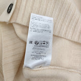 JIL SANDER J02GP0055 HARMONY NT CARDIGAN サイズ36 ウールニット カーディガン 23AW ベージュ レディース ジルサンダー【中古】5-0920T♪