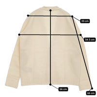JIL SANDER J02GP0055 HARMONY NT CARDIGAN サイズ36 ウールニット カーディガン 23AW ベージュ レディース ジルサンダー【中古】5-0920T♪