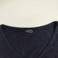 MARGARET HOWELL インディゴ コットン ノースリーブ ワンピース ネイビー レディース マーガレットハウエル【中古】5-0907M∞