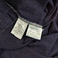 MARGARET HOWELL インディゴ コットン ノースリーブ ワンピース ネイビー レディース マーガレットハウエル【中古】5-0907M∞