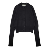 Shinzone LONG RIB CARDIGAN 定価25300円 23AMSNI05 リブ カーディガン 23AW ブラック レディース シンゾーン【中古】5-0917T∞