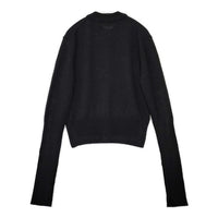 Shinzone LONG RIB CARDIGAN 定価25300円 23AMSNI05 リブ カーディガン 23AW ブラック レディース シンゾーン【中古】5-0917T∞