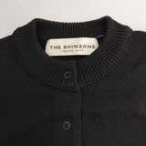 Shinzone LONG RIB CARDIGAN 定価25300円 23AMSNI05 リブ カーディガン 23AW ブラック レディース シンゾーン【中古】5-0917T∞