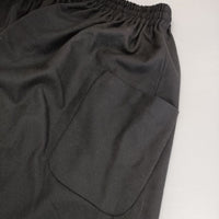 atelier naruse wool gather long skirt 定価29700円 na-06027 ウール ロングスカート ブラック レディース アトリエナルセ【中古】5-0917T∞