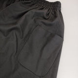 atelier naruse wool gather long skirt 定価29700円 na-06027 ウール ロングスカート ブラック レディース アトリエナルセ【中古】5-0917T∞