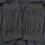 dosa mary ellen mark blouse サイズ2 ピンタック 切替 ブラウス シャツ ネイビー ブラック レディース ドーサ【中古】5-0710M♪