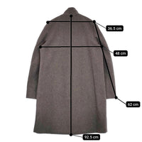 marimekko VIKI ダブルボタンコート サイズ34 コート グレー レディース マリメッコ【中古】5-0920T♪