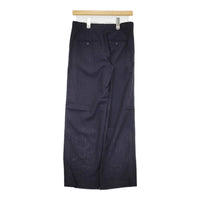 MARGARET HOWELL 578-120205/578-142204 ジャケット パンツ ストライプ セットアップ ネイビー レディース マーガレットハウエル【中古】5-0805M♪