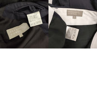 MARGARET HOWELL 578-120205/578-142204 ジャケット パンツ ストライプ セットアップ ネイビー レディース マーガレットハウエル【中古】5-0805M♪