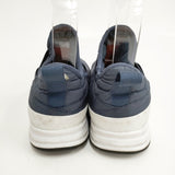 THE NORTH FACE/BEAMS BEAMS別注 KIMONO ライトモック ヌプシトラクション 24cm 定価15120円 スリッポン ネイビー ホワイト レディース ザノースフェイス/ビームス【中古】5-1023T◎