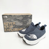 THE NORTH FACE/BEAMS BEAMS別注 KIMONO ライトモック ヌプシトラクション 24cm 定価15120円 スリッポン ネイビー ホワイト レディース ザノースフェイス/ビームス【中古】5-1023T◎