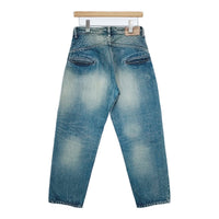 mina perhonen always サイズ36 dn4115 コットンリネン デニムパンツ ライトブルー レディース ミナペルホネン【中古】5-0710G♪