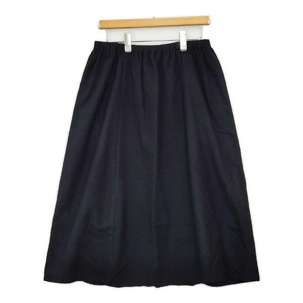 evam eva ウールコットン サルエルパンツ ネイビー レディース エヴァムエヴァ【中古】5-0917T∞