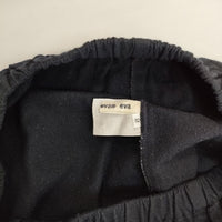 evam eva ウールコットン サルエルパンツ ネイビー レディース エヴァムエヴァ【中古】5-0917T∞