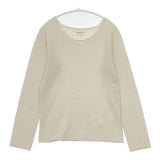 evam eva E173K099 seamless cashmere pullover サイズ1 セーター ニット アイボリー レディース エヴァムエヴァ【中古】5-0914T△