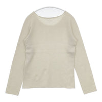 evam eva E173K099 seamless cashmere pullover サイズ1 セーター ニット アイボリー レディース エヴァムエヴァ【中古】5-0914T△