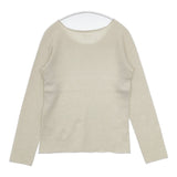 evam eva E173K099 seamless cashmere pullover サイズ1 セーター ニット アイボリー レディース エヴァムエヴァ【中古】5-0914T△
