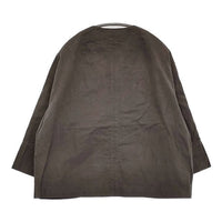 ARTS&SCIENCE コットン ノーカラー ジャケット グレー レディース アーツ&サイエンス【中古】5-0906M∞