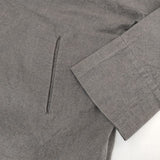 ARTS&SCIENCE コットン ノーカラー ジャケット グレー レディース アーツ&サイエンス【中古】5-0906M∞