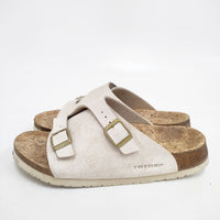 BIRKENSTOCK TATAMI チューリッヒ サンダル ホワイト レディース ビルケンシュットック タタミ【中古】5-0714S◎