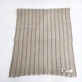 ARTS&SCIENCE ハンドメイド カトマンズ製 マフラー ストール ベージュ グリーン レディース アーツ&サイエンス【中古】5-1023T◎