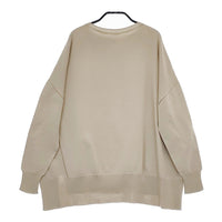 IENA コットンストレッチNEO ワイド長袖プルオーバー 23080900704110 定価16500円 ニット ベージュ レディース イエナ【中古】5-0509M♪