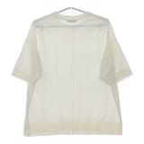 JOURNAL STANDARD アイスコットンハーフスリーブプルオーバー 定価12100円 ニット 23SS オフホワイト レディース ジャーナルスタンダード【中古】5-0607S∞