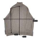 URBAN RESEARCH DOORS Harmony wool Knit ウールワイドタートルネック セーター ニット ベージュ レディース アーバンリサーチドアーズ【中古】5-0917T∞