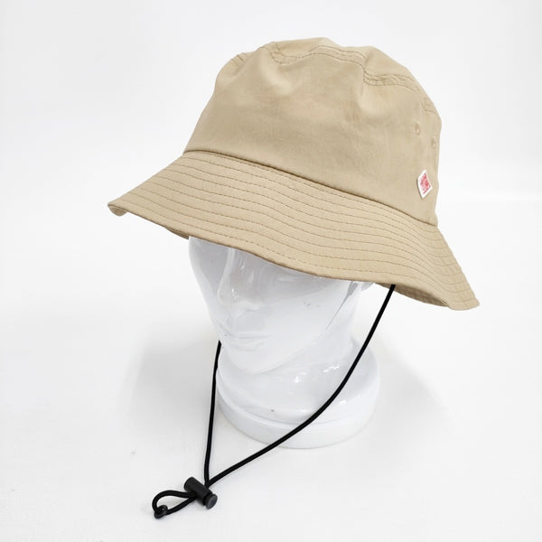 Danton バケットハット BUCKET Hat DT-H0047 帽子 ハット ベージュ レディース ダントン【中古】5-0825G◎