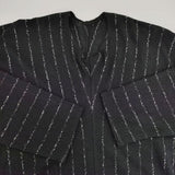 JURGEN LEHL J0141UB022 日本製 ニット ウールコットン ワンピース ブラック レディース ヨーガンレール【中古】5-1026T∞