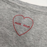 Mademoiselle NONNON イタリア製 無地 半袖Ｔシャツ カットソー グレー レディース マドモアゼルノンノン【中古】5-0616S∞