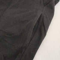 JURGEN LEHL コットン ジャンパースカート J0122UA502 日本製 サイズS ワンピース ブラック レディース ヨーガンレール【中古】5-0823M∞