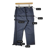 DANSKIN カプリパンツ GYM-PANクロップ DB46130 イージー パンツ ブルー レディース ダンスキン【中古】5-0823G∞