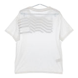 GOLDEN GOOSE イタリア製 コットン プリント 半袖Ｔシャツ カットソー ホワイト ブラック レディース ゴールデングース【中古】5-0616S∞