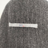 45R/45rpm リブニット 帽子 ニット帽 ニットキャップ チャコールグレー レディース フォーティーファイブアールピーエム【中古】5-1014T◎