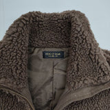 HUG O WaR ボアハイネック ベスト ブラウン レディース ハグオーワー【中古】5-1026T∞