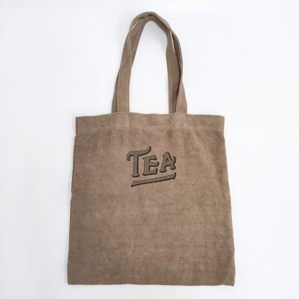 cloth&cross Hug O War 妄想カフェ TEA トートバッグ ブラウン レディース クロス＆クロス ハグオーワー【中古】5-0924G∞