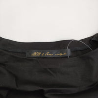 cloth&cross Hug O War ワイドチューリップスリーブカットソー 24SS ブラック レディース クロス＆クロス ハグオーワー【中古】5-0415S♪