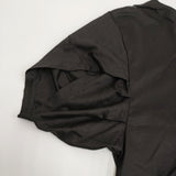cloth&cross Hug O War ワイドチューリップスリーブカットソー 24SS ブラック レディース クロス＆クロス ハグオーワー【中古】5-0415S♪