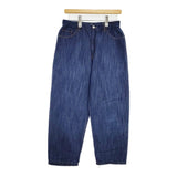 heavenly コットンリネン 10oz イージー デニムパンツ ネイビー レディース ヘブンリー【中古】5-0710M♪