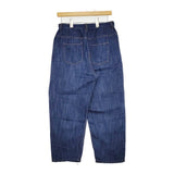 heavenly コットンリネン 10oz イージー デニムパンツ ネイビー レディース ヘブンリー【中古】5-0710M♪