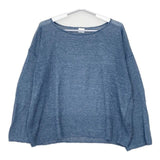 C.T.plage リネン プルオーバー ニット ブルー レディース シーティープラージュ【中古】5-0604M∞
