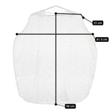 nest Robe 01152-1044 ドット刺繍リネンコクーンドレス ノースリーブチュニック ワンピース オフホワイト レディース ネストローブ【中古】5-0616S∞