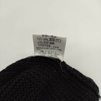 ICHI コットン プルオーバー ワイド ニット ブラック レディース イチ【中古】5-0604M∞