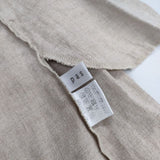 pas a pas リネン ワイド パンツ ベージュ レディース パスアパス【中古】5-0604M∞